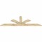 Ekena Millwork Richland Rough Sawn Timber Gable Bracket, Douglas Fir, 96"W x 32"H x 2"D x 6"F, 8/12 Pitch GBW096X32X0206RIC00RDF - alternate 5
